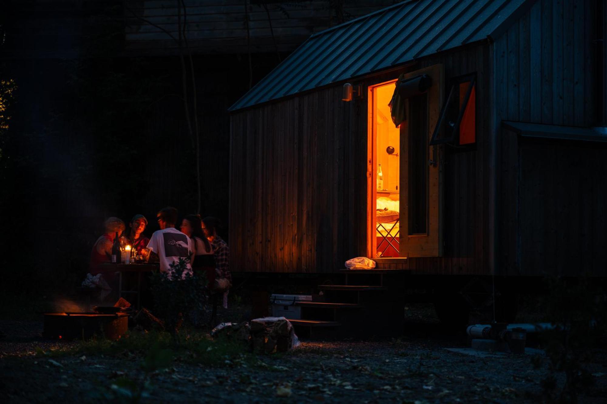 Johnson'S Beach Cabins And Campground Guerneville Exteriér fotografie