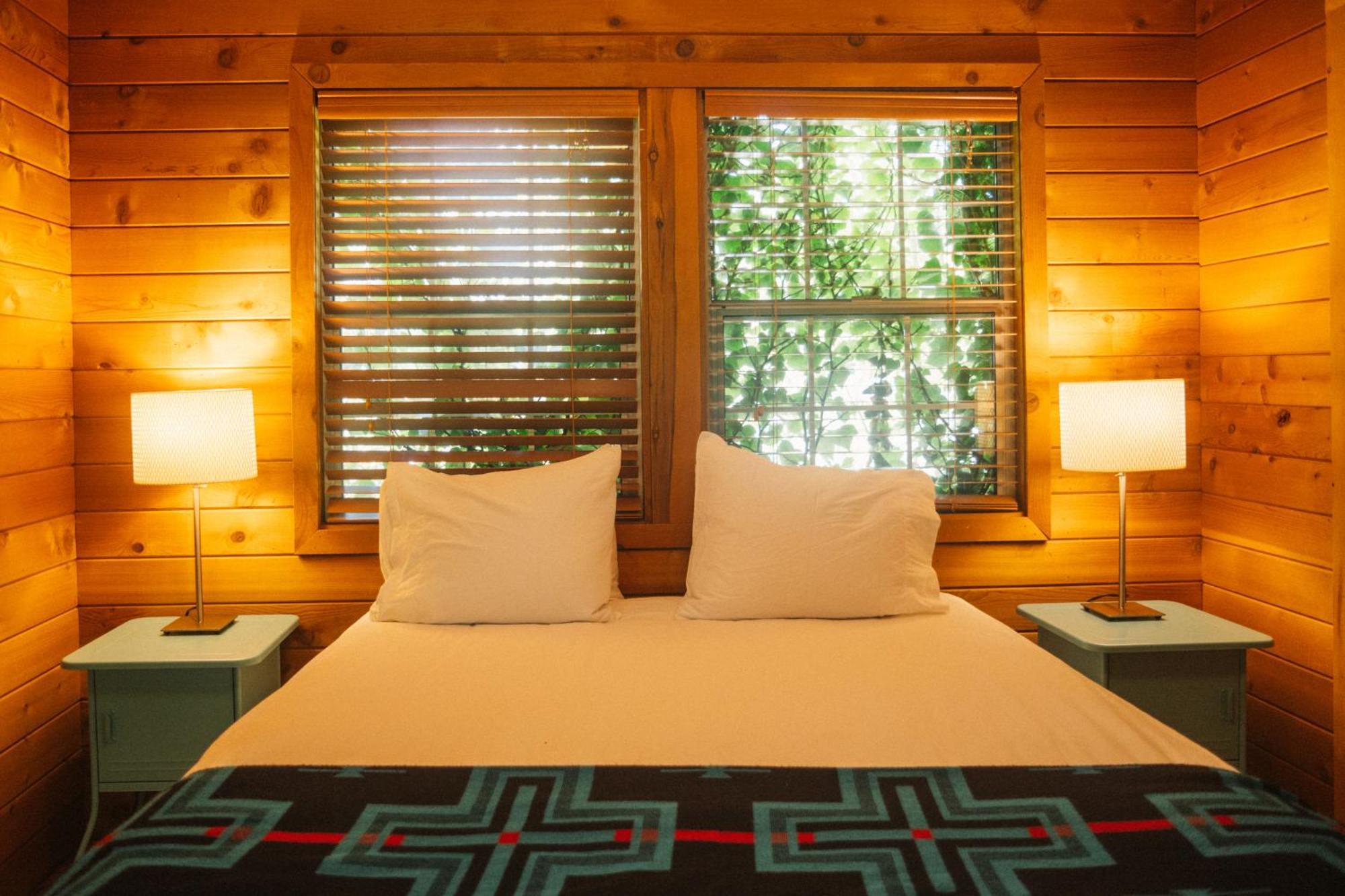 Johnson'S Beach Cabins And Campground Guerneville Exteriér fotografie