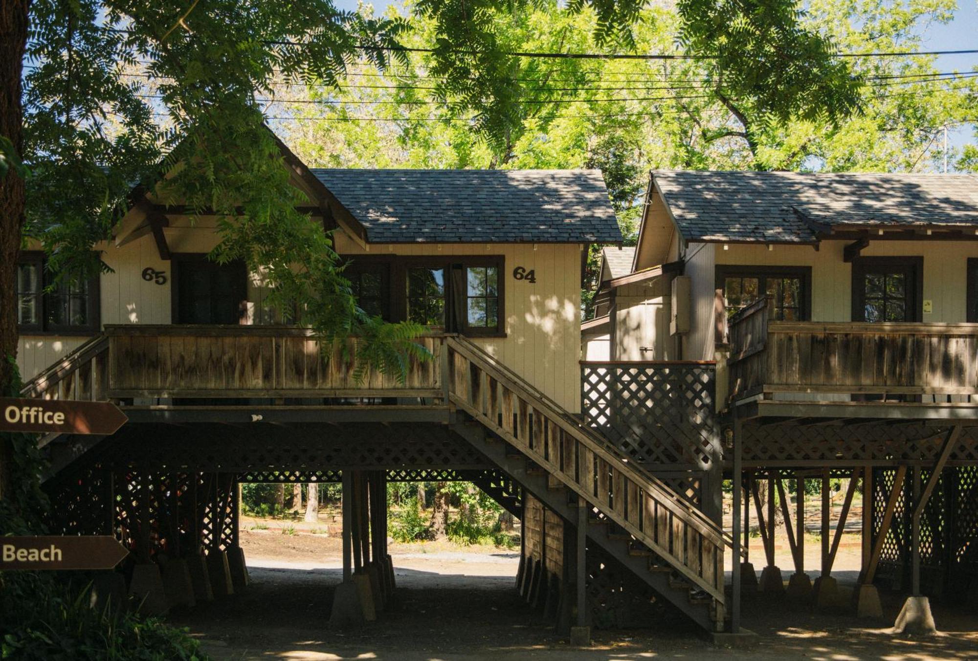 Johnson'S Beach Cabins And Campground Guerneville Exteriér fotografie